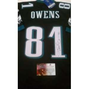 Terrell Owens Signed Philadelphia Eagles Authentic Jersey