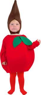 Toddler Red Apple Fruity Fruit Outfit Cute Halloween Poly Foam Costume 