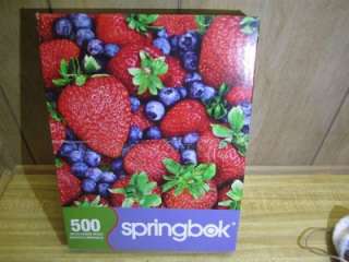 Springbok 500 pc puzzle The Berry Best dated 2008   