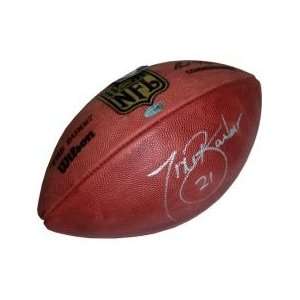 Tiki Barber Autographed/Hand Signed NFL Football New York Giants