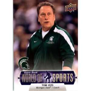  2011 Upper Deck World of Sports Card (ShortPrint) #324 Tom Izzo 