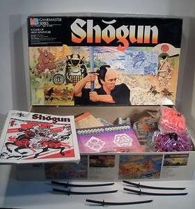 1986 Shogun Strategy War Board Game Milton Bradley Game Master series 