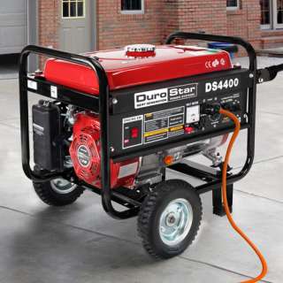 DuroStar 4400 Watt Portable RV Gas Generator Recoil Start   DS4400 