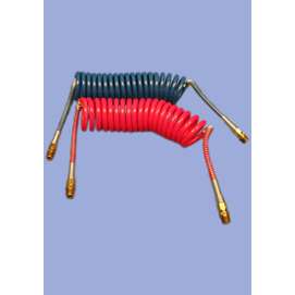 One 15 Coiled Air Line For Tractor Trailers  
