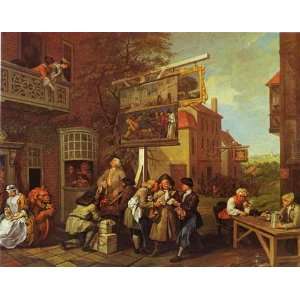  Hand Made Oil Reproduction   William Hogarth   32 x 24 