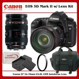 Canon EOS 5D Mark II 21.1MP Full Frame CMOS Digital SLR Camera Canon 