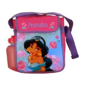  Disney Princess Jasmine Tote / Hand Bag With Bottle 