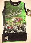 Monster Jam GRAVE DIGGER Tank & Shorts Outfit ~ Green ~ 7 ~ NWT