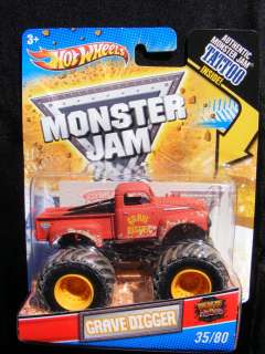 Hot Wheels Monster Jam GRAVE DIGGER Mud Trucks Old School I combine 