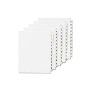  Avery Individual Legal Exhibit Dividers, Avery Style, 2 