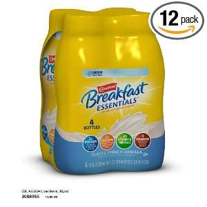 Carnation Instant Breakfast Essentials Vanilla RTD 3, 44 Ounce (Pack 