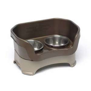 Neater Feeder Double Diner Bronze Medium (Catalog Category Dog / Dog 