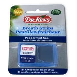  Dr. Kens Breath Strips   Peppermint Breath Strips Health 