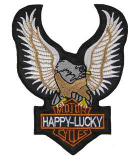 WHOLESALE Happy Lucky CRESCENT EAGLE APPLIQUE 4/PKG  