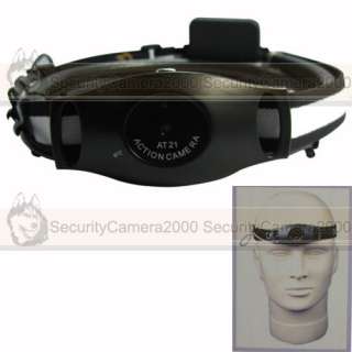 Headset Shape Helmet Belt Video Camera for Sport  