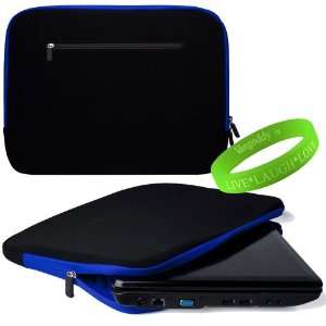  SumacLife Presents This 15 Inch Laptop Case Onyx with Electric Blue 