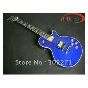   blue burst with 2 pickups electric guitar+ Musical Instruments