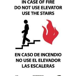    SIGNS IN CASE OF FIRE DO NOT USE ELEVATOR U