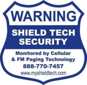 PACK WARNING WINDOW STICKERS 4 ALARM SECURITY SYSTEM  