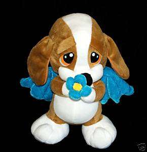 Nanco 12 HONEY DOG ANGEL Sad Sam Plush Stuffed #C  