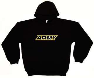 Army Black Hoodie Sweatshirt S 5XL military  