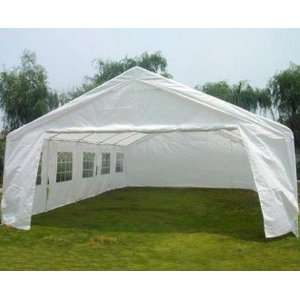   Party Wedding Tent Canopy Gazebo White w/ Side Walls Patio, Lawn