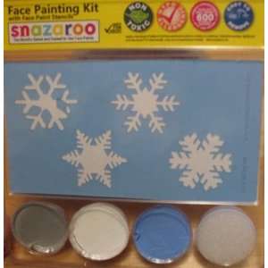    Snazaroo Snowflake Face Paint Kit with Stencils Toys & Games