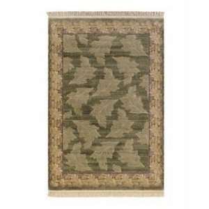   Icon Falling Leaves Green Area Rug, 7 10 x 11 2