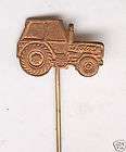 Zetor 4011 Vintage Czech Agricultural Tractor Pin Badge  