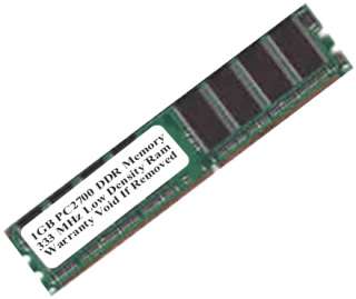 1GB PC2700 333 DDR DELL HP IBM ASUS POWER MAC G5 RAM  