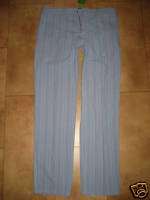 HUGO BOSS Blue Stripe Casual Golf Pants 36x34 XL 36R 52  