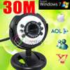 Real 30.0 Mega Pixel 30.0M 6 LED USB PC Webcam+Mic  