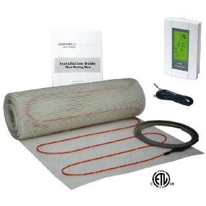   Floor Heating Kit with Honeywell Thermostat (built in GFCI) and Floor