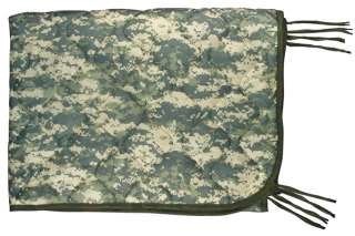 GI Style Poncho Liner, Blanket, Army ACU Camo Woobie 613902847507 
