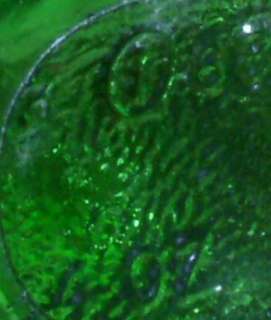 Green Owens Illinois DURAGLAS 4 Ounce Medicine Bottle  