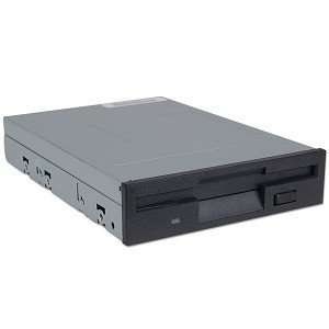  1.44MB 3.5 Inch Floppy Disk Drive (Black)