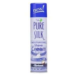   Pure Silk Shave Cream Coconut/Oat Flour 9.5oz