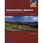 Intermediate Algebra Functions Authentic Applications by Jay Lehmann 