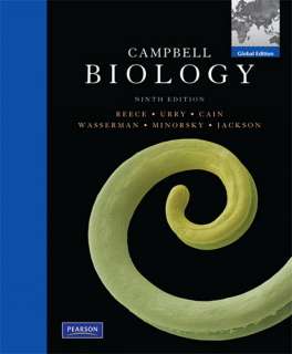  Biology by Reece   9th International Edition 9780321558237  