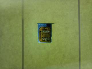 Gevey blue non cut pro Sim Card Unlock iPhone 4 V4.33  