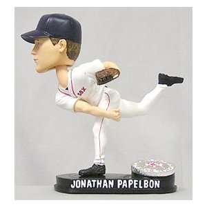   Papelbon Forever Collectibles Blatinum Bobble Head