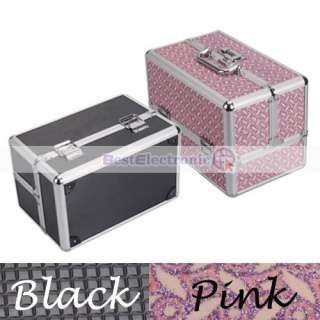 Professional Jewelry Cosmetic Make up Train Case Bag  