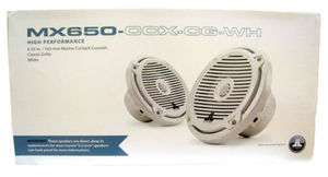 JL AUDIO MX650 CCX CG WH Coaxial Marine speakers  