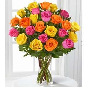   Blush Rose Flower Bouquet   24 Stems Of 16 Inch Roses   Vase Included