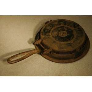  Diamonds Hearts Clubs Spades Cast Iron Waffle Maker 