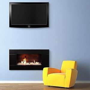  Escea Indoor Gas Satin Black Fireplace