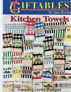 Cross Stitch Giftables   Kitchen Towels   Sam Hawkins  