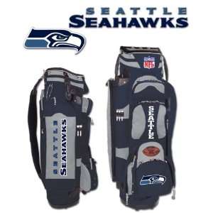  Seattle Seahawks Golf Cart Bag Memorabilia. Sports 