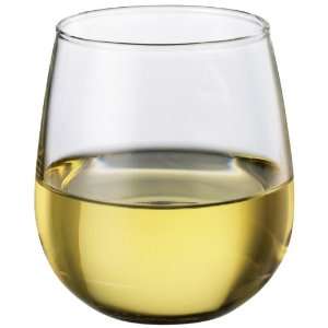  BODUM Stemless WHITE Wine Glasses, Set of 2 Everything 