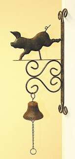 This is a well made wrought iron yard bell. Not a cheap toy. It has 